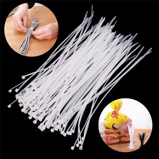 Set 100 dây rút nhựa màu trắng/ đen