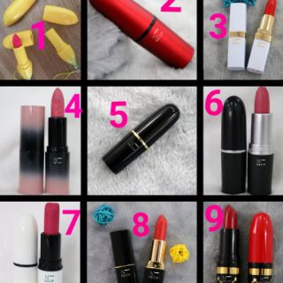 Bộ Kit làm từ 2 - 10 thỏi son sáp lì hanmade xinh đẹp tại nhà