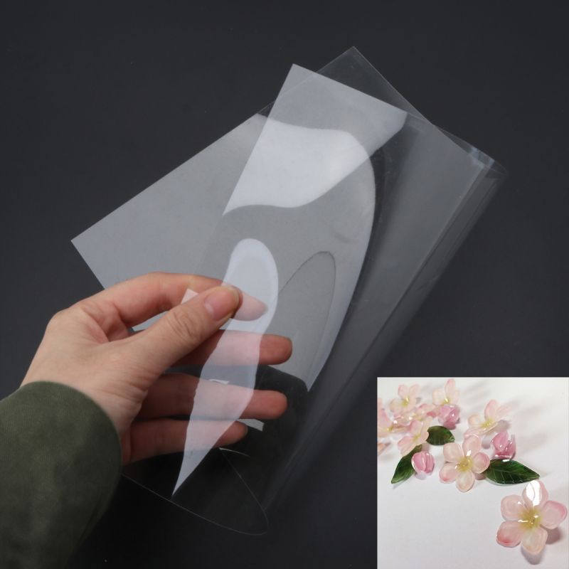 Dasbsug Tấm Nhựa Co Nhiệt Giấy Phim Co Giãn Cho Người Lớn Trẻ Em Tạo DIY Thủ Công Và Nghệ Thuật Móc Khóa Handmade Supplie