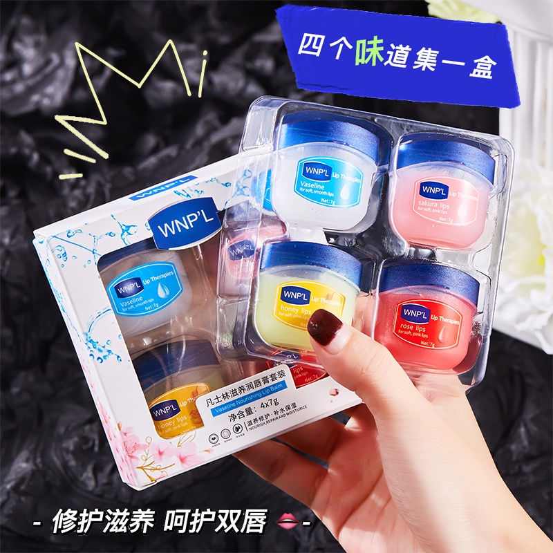 [Hàng mới về] Sáp dưỡng môi WNPL chiết xuất sáp mỡ dành cho nam và nữ