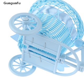 Guaaguafu Giỏ hoa ba bánh nhỏ Bình lưu trữ Trang trí bàn văn phòng tại nhà