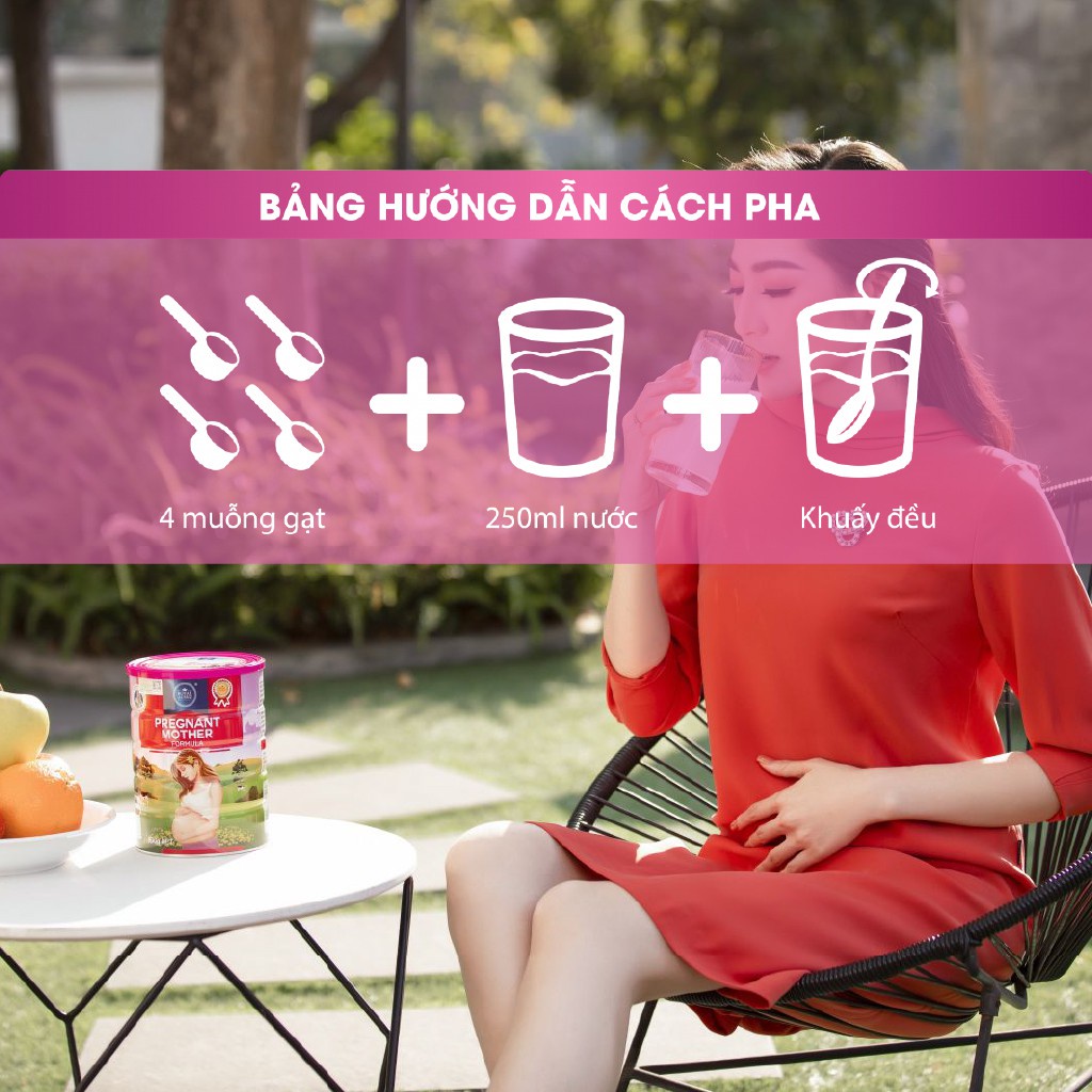 Mô tả Combo 3 Hộp Sữa Bột Pregnant Mother Formula ROYAL AUSNZ Bổ Sung Vitamin Và Khoáng Chất Cho Phụ Nữ Mang Thai 900g/hộp - 4