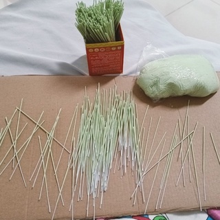 20 NHỤY MAI ĐẤT SÉT( Nhụy xanh non ở giữa hoa)