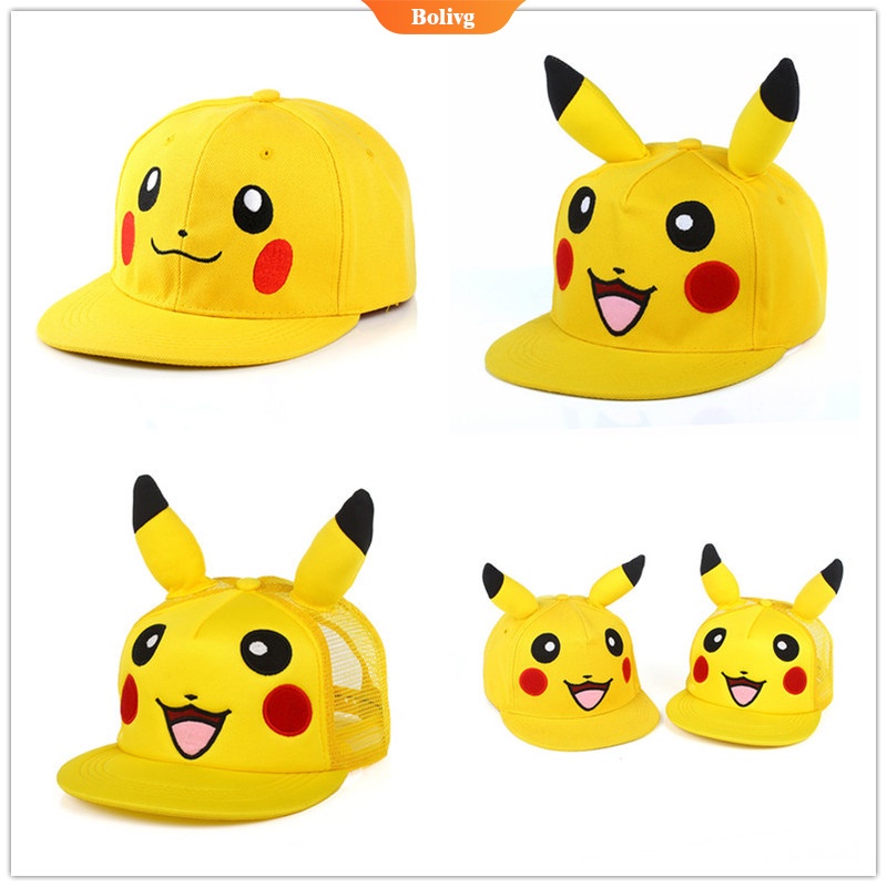 Mũ lưỡi trai hình Pokemon dễ thương cho bé