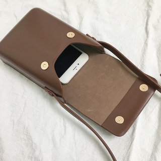 Túi đeo vai đựng điện thoại đa năng phong cách retro cho nữ