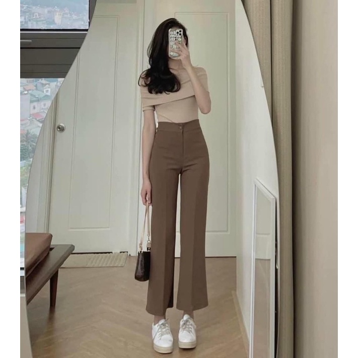 Quần ống suông trẻ trung mã Q66