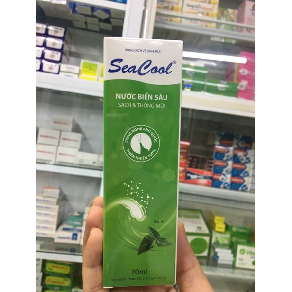 Xịt mũi Seacool- Nước Biển Sâu, chai xịt 70ml | Shopee Việt Nam