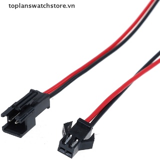 Set 10 Đầu Nối Dây Điện 15cm jst sm 2pins male Sang female vn