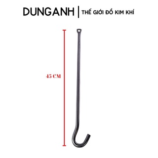 Móc treo quạt trần inox không đế Kim khí Dung Anh móc treo quạt