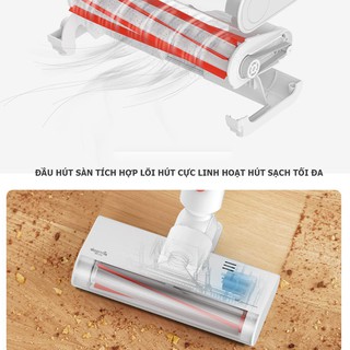 Máy hút bụi cầm tay không dây Deerma VC20 Plus pin 2200mAh lực hút 8kPa cực khỏe thiết kế thời trang