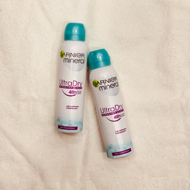 🇩🇪Xịt khử mùi GARNIER MINERAL ULTRADRY 48H | Shopee Việt Nam