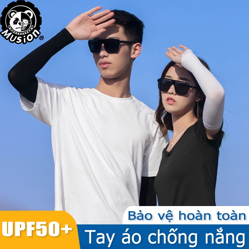 Đôi găng tay áo chống nắng xỏ ngón màu trơn cổ điển cho hoạt động ngoài trời thoáng khí
