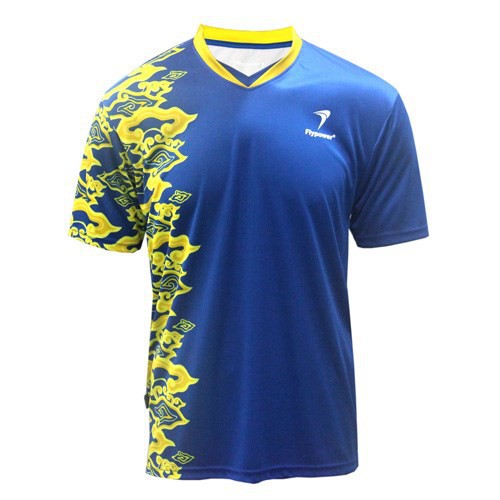 Áo cầu lông Flypower Megamendung Blue Yellow - CHÍNH HÃNG | Shopee Việt Nam