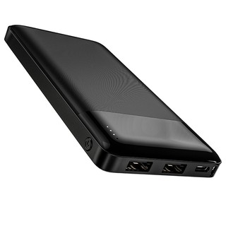 Sạc Dự Phòng Hoco J72 Easy travel 10000mAh 2 cổng Input/Output max 2A (Đen)