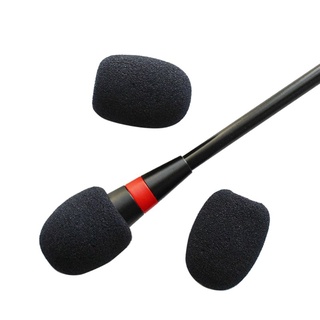 BS * Vỏ micro thoáng khí Bọt biển đen Micrô xốp Vỏ kính chắn gió Thích hợp cho Mic họp cổ ngỗng