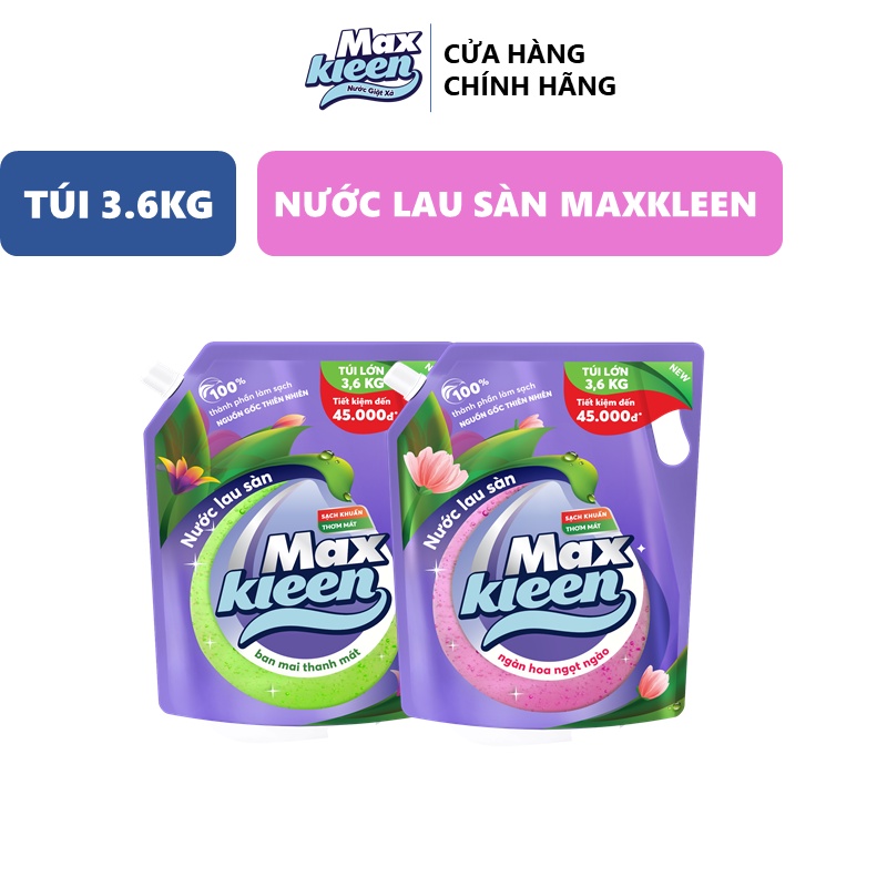 Ảnh Túi Nước Lau Sàn MaxKleen 3.6kg 2