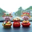 Mô hình ông thần tài ngồi hũ tiền trang trí nhà cửa, bàn làm việc, bàn học, tủ sách, taplo ô tô, quà tặng