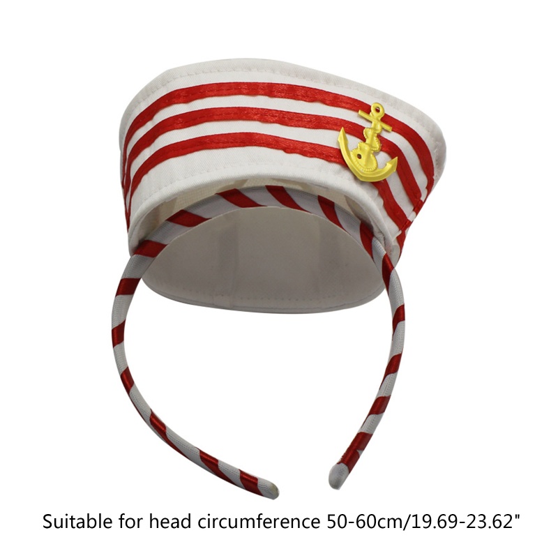 Mũ Hình Tóc Vòng Phong Cách Thủy Thủ Carnival