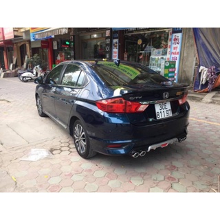Đuôi gió liền cốp sau xe Honda City đời 2015 -> 2020, 2021 -> 2025 - Hàng mộc chưa sơn, dày dặn, cứng cáp