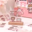 LẺ 1 TẤM - Hình dán Cô bé Hoa Anh Đào - trang trí Bullet Journals, laptop, máy tính, mỹ thuật sáng tạo … 🐻🌸🌸