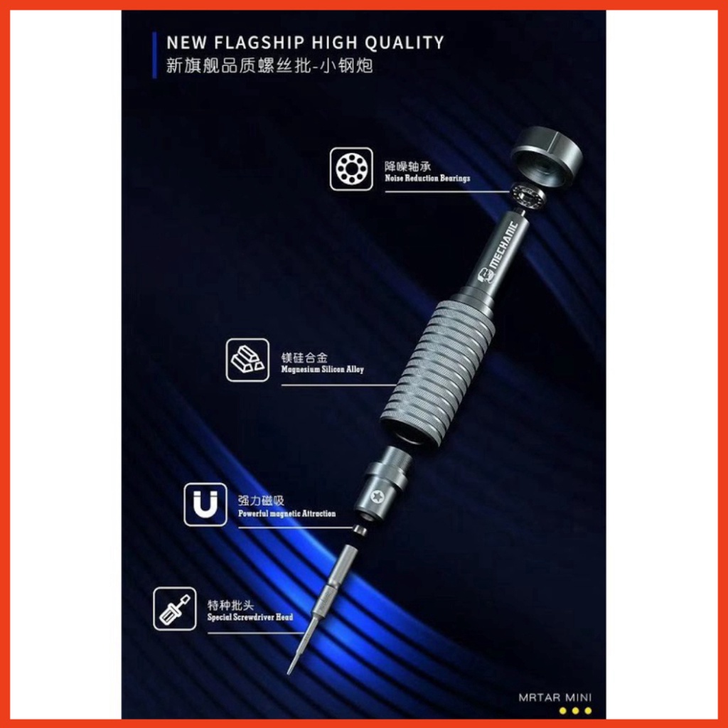 Tô vít MECHANIC MORTAR MINI tháo lắp ốc điện thoại, máy tính bảng
