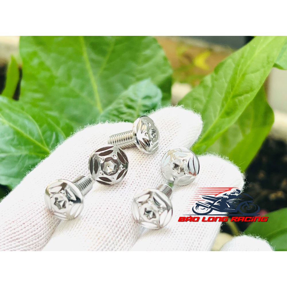5 ốc THÁI Salaya gắn Đĩa Vario 150 AirBlade 2020 Đúng Inox 304 Sáng Bóng rất đẹp