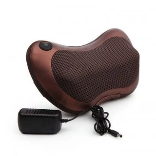 Gối massage hồng ngoại 8 bi mát xa cao cấp Gối Massage Hồng Ngoại 8 Bi 2 Chiều Cao Cấp - Máy, Gối Mát Xa Cổ Vai Gáy