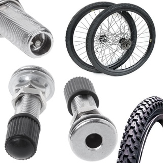 Zuoo 2 Chiếc Kéo Dài Bên Trong Van Lốp Hợp Kim Kẽm Xe Đạp Bánh Xe Van Lốp
