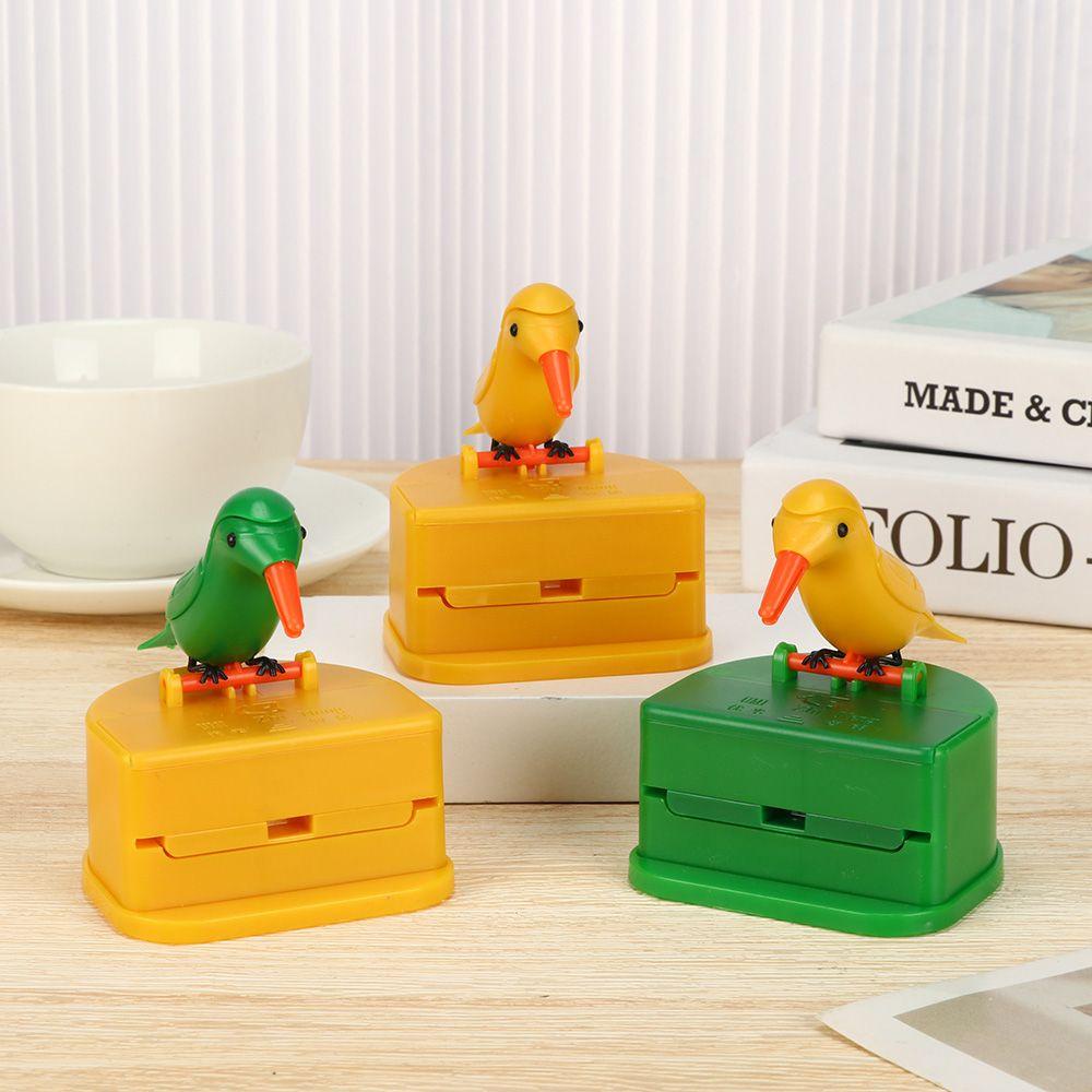 Hộp đựng tăm đơn giản Hộp đựng tăm tự động chim ruồi dễ thương
