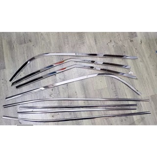 Nẹp viền chân kính, cong kính xe Hyundai Creta 2022, 2023, 2024, 2025 INOX 304 cao cấp, sáng bóng