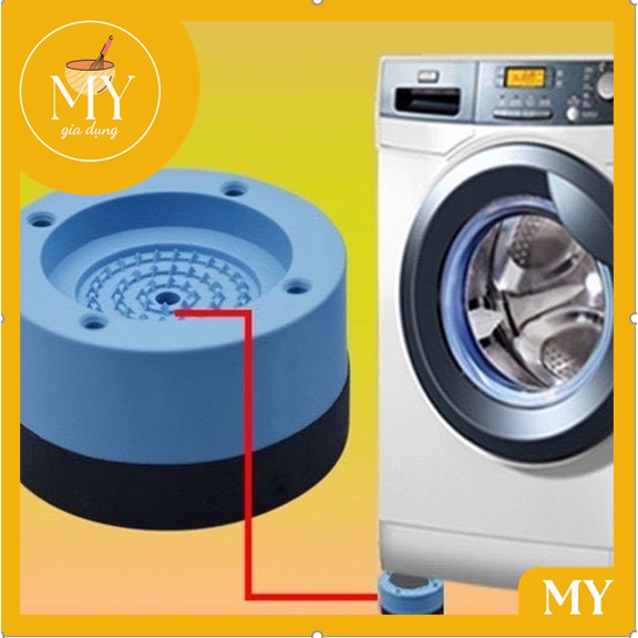 SÉT 4 CÁI ĐẾ KÊ CHỐNG RUNG CHÂN MÁY GIẶT ,CHỐNG ỒN SILICON ĐA NĂNG CAO CẤP