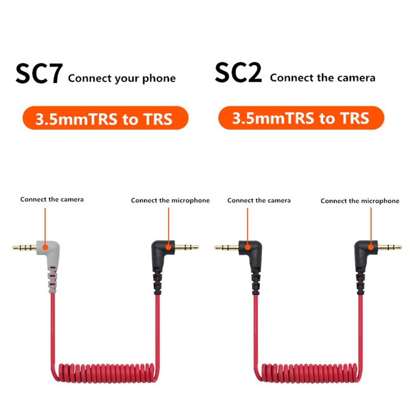 Ngôi Sao Thay Thế 3 5mm TRS Sang 3 5mm TRRS Cáp Chuyển Đổi Cho RODE SC7 SC2 Bằng Video MIC