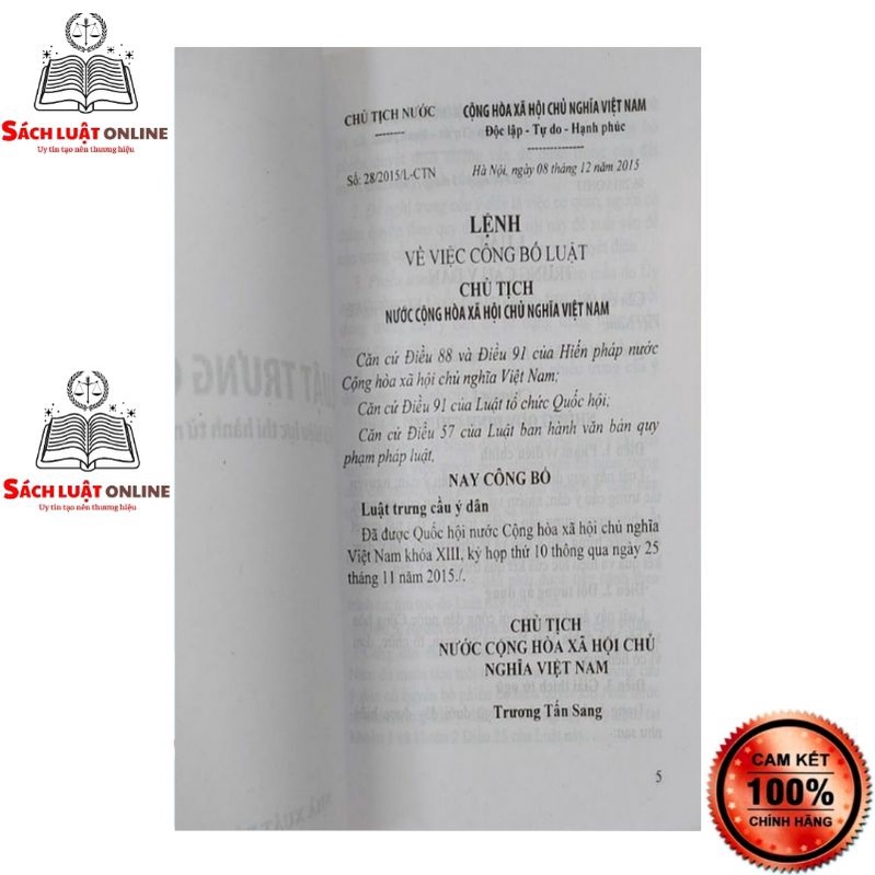 Sách - Luật trưng cầu ý dân (NXB Lao động)