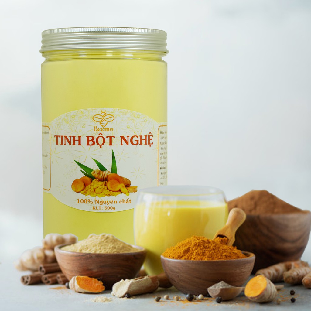 Ảnh Tinh bột nghệ nguyên chất Beemo 3