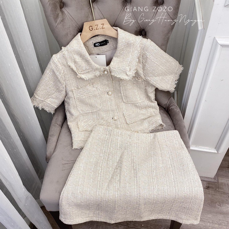 Set dạ xước Cổ bèo