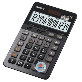 Máy Tính Cao Cấp Casio JS-40B (14 Số) Chính Hãng - Phím Đúc Chống Mờ, Chuyên Dụng Cho Kế Toán Trưởng