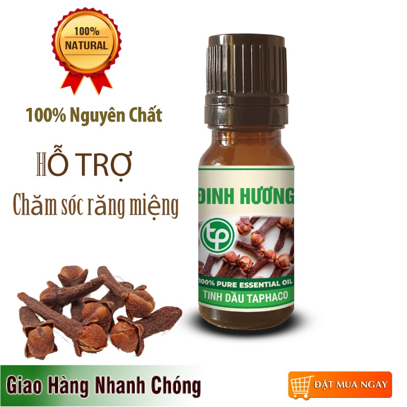 Tinh Dầu Đinh Hương Thiên Nhiên 10ml Thaphaco