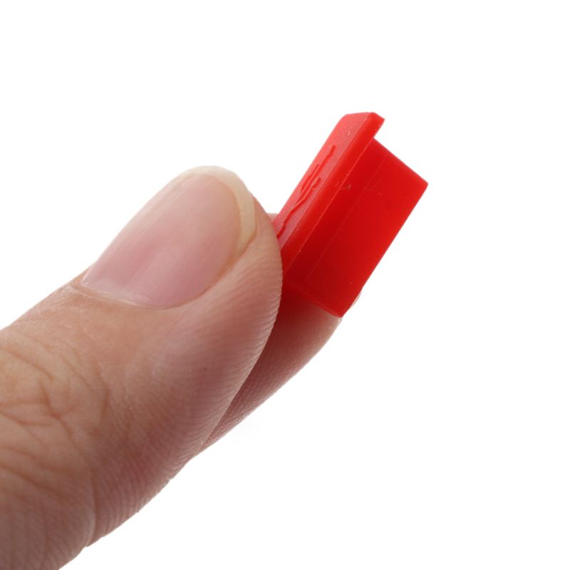 5PCS USB Dust Plug Charger Port Cover Cap Female Jack Interface Universal Silico