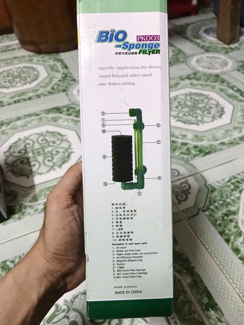 LỌC SỦI VI SINH BIO HỒ CÁ PK003