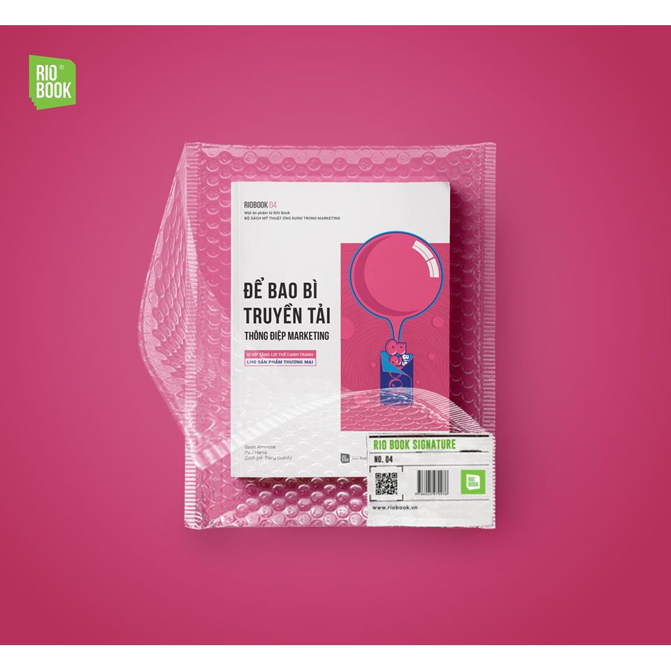 Ảnh Sách - RIO Book No.4 - Để bao bì truyền tải thông điệp Marketing 1