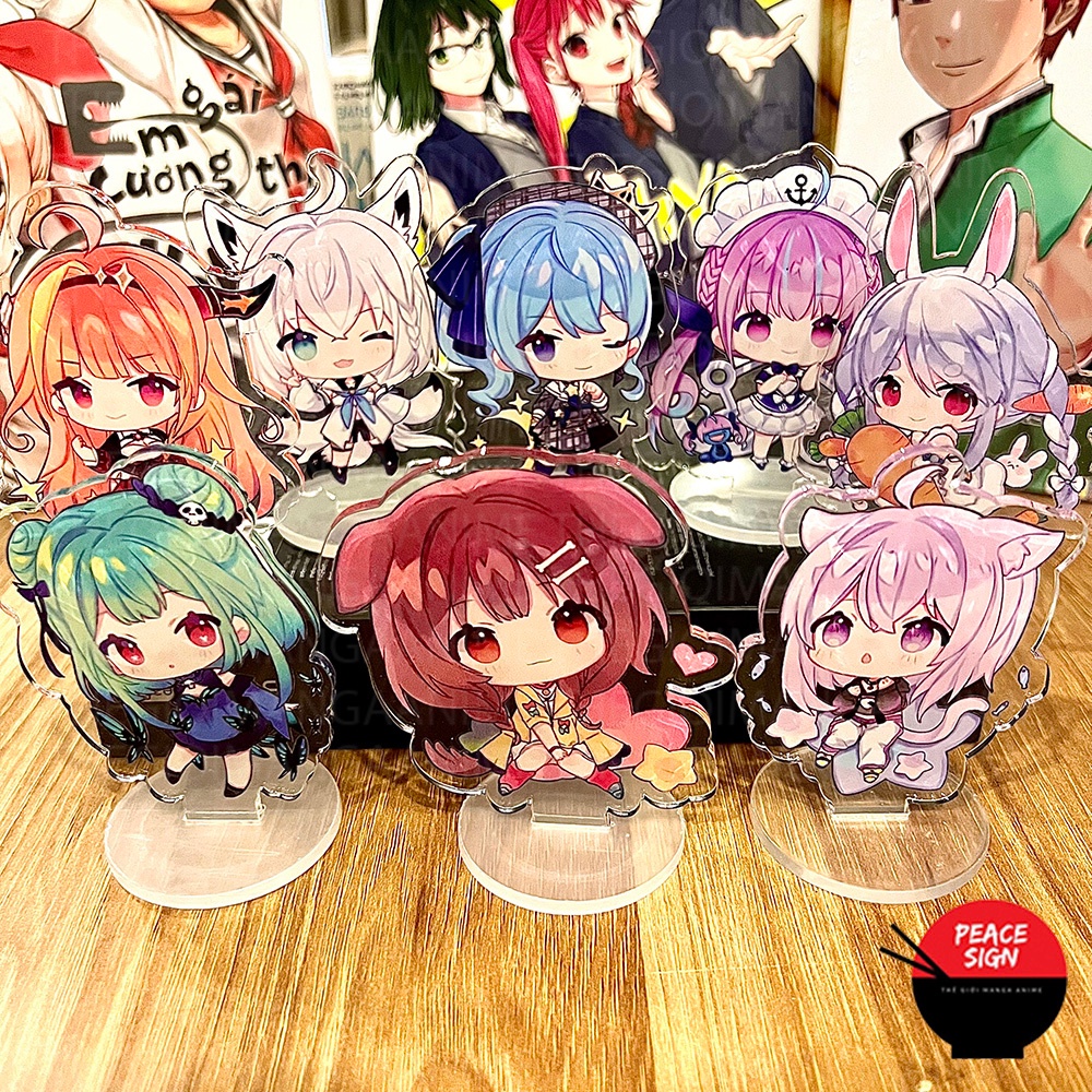 Mô hình Standee Mini thành viên HOLOLIVE Vtuber tượng mica acrylic ...