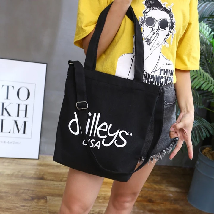 Women's Cute Canvas Tote Bag – 4