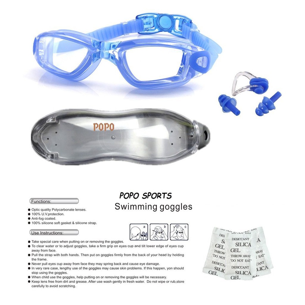 Ảnh Kính bơi người lớn cho nam, nữ SPORTY 1938 mắt trong cản tia UV kính bơi cho bé, trẻ em trên 6 tuổi 2