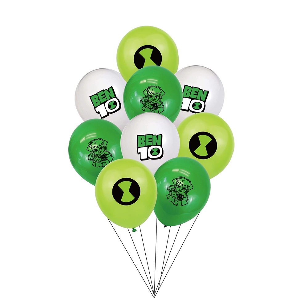 BH2 Ben 10 Chủ Đề Trẻ Em Sinh Nhật Ngày Lễ Trang Trí Tiệc Biểu Ngữ Bánh topper Bóng Bộ Cung Cấp HB2