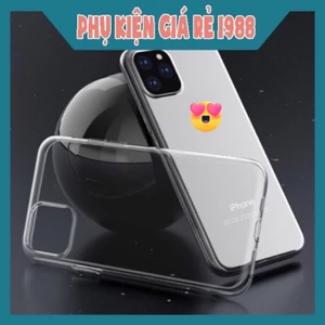 Ốp lứng Silicon trong suốt Iphone11(6.1inch)