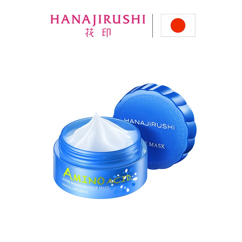 Mặt nạ ngủ dưỡng da HANAJIRUSHI chứa Amino Acid 80g