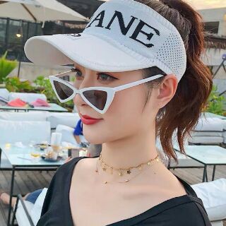 Mũ lưỡi trai nửa đầu mũ chống nắng phong cách cá tính [siêu hot]
