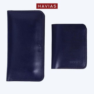 LEMO & VERTICAL HAVIAS cặp đôi ví dài và mini best seller da bò thật 100%