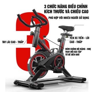XE ĐẠP TẬP THỂ DỤC ĐA NĂNG - XE ĐẠP TẬP GYM GIÁ RẺ GH-Q7 (BH 12 THÁNG) - đạp xe an toàn và hiệu quả tại nhà -Kèm video