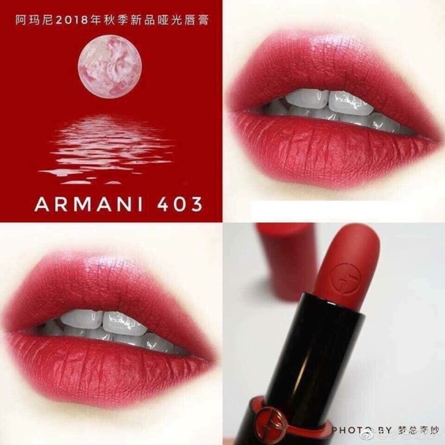 Son Giorgio Armani 403 Lucky Red Shopee Vi t Nam